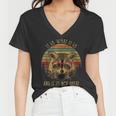 Raccoon Trash Panda Women's V-Neck T-Shirt | Fun Kids Cartoon