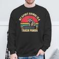Trash Panda Spirit Animal Sweatshirt - Raccoon Enthusiast Gift Gifts for Old Men