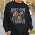 Autism Awareness Sweatshirt | Quirky Raccoon Design - Unisex Gifts for Him Autism Awareness Sweatshirt | Quirky Raccoon Design - Unisex Gifts for Him