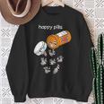 Raccoon Lover T-Shirt - Playful Happy Pills Design Gifts for Old Women Raccoon Lover T-Shirt - Playful Happy Pills Design Gifts for Old Women