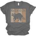 Detail of cotton fabric on Raccsy - Embrace the Wild, Wear the Fun in