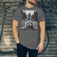 Raccoon & Bigfoot Selfie Unisex T-Shirt | Fun Graphic Tee