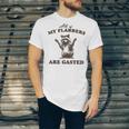 Raccoon Unisex Jersey T-Shirt - Quirky Flabbergasted Design Raccoon Unisex Jersey T-Shirt - Quirky Flabbergasted Design