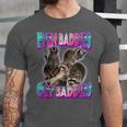 Even Baddies Get Saddies Raccoon Meme T-Shirt | Unisex Jersey Even Baddies Get Saddies Raccoon Meme T-Shirt | Unisex Jersey