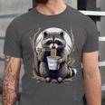 Unisex T-Shirt - Raccoon Noodle Fun | Casual Everyday Style