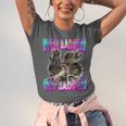 Even Baddies Get Saddies Raccoon Meme T-Shirt | Unisex Jersey Even Baddies Get Saddies Raccoon Meme T-Shirt | Unisex Jersey