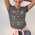 Raccoon Lover Christmas Light Pajama | Unisex Jersey T-Shirt