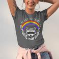 Raccoon Unisex T-Shirt - Fun LGBTQ Pride Rainbow Tee Raccoon Unisex T-Shirt - Fun LGBTQ Pride Rainbow Tee