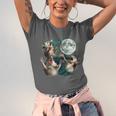 Three Possum Moon Meme Unisex T-Shirt - Quirky & Fun