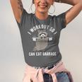 Trash Panda Raccoon Gym T-Shirt | Unisex Longline Jersey | Fun Workout Wear Trash Panda Raccoon Gym T-Shirt | Unisex Longline Jersey | Fun Workout Wear