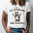 Raccoon Unisex Jersey T-Shirt - Quirky Flabbergasted Design Raccoon Unisex Jersey T-Shirt - Quirky Flabbergasted Design