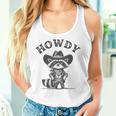 Howdy Cowboy Raccoon Tank Top for Men & Women - Fun Animal Theme Gifts for Her Howdy Cowboy Raccoon Tank Top for Men & Women - Fun Animal Theme Gifts for Her