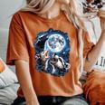 Animal Trio Meme T-Shirt - Women's Oversized Comfort Yam Animal Trio Meme T-Shirt - Women's Oversized Comfort Yam