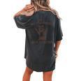 Raccoon Oversized Comfort Tee for Women | Quirky Back Print Flair Pepper Raccoon Oversized Comfort Tee for Women | Quirky Back Print Flair Pepper