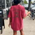 Raccoon Oversized Comfort Tee for Women | Quirky Back Print Flair Crimson Raccoon Oversized Comfort Tee for Women | Quirky Back Print Flair Crimson