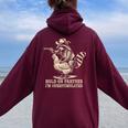 Vintage Cowboy Raccoon Hoodie - Oversized Western Humor - Women's Small Maroon Vintage Cowboy Raccoon Hoodie - Oversized Western Humor - Women's Small Maroon