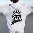 Raccoon Save The Trash Panda Meme Women's Hoodie - Cute & Comfy White Raccoon Save The Trash Panda Meme Women's Hoodie - Cute & Comfy White