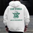 Raccoon Cowboy Men’s Hoodie - Sarcastic Vibes Zip Up