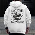 Raccoon Trend Hoodie for Adults | Grey Small Cotton Blend | Fun Back Print
