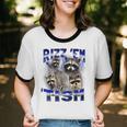 Rizz Autistic Raccoon Meme Unisex Cotton T-Shirt | Fun Gift