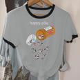Raccoon Lover Cotton Ringer T-Shirt – Whimsical Unisex Happy Vibes Raccoon Lover Cotton Ringer T-Shirt – Whimsical Unisex Happy Vibes