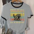 Retro Angry Raccoon Unisex Ringer T-Shirt - Fun Animal Design Retro Angry Raccoon Unisex Ringer T-Shirt - Fun Animal Design