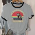 Trash Panda Spirit Animal Unisex Ringer T-Shirt | Raccoon Lovers