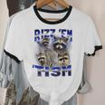 Rizz Autistic Raccoon Meme Unisex Cotton T-Shirt | Fun Gift