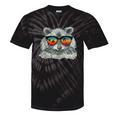 Raccoon Tie-Dye T-Shirt - Retro Sunglasses Design for Animal Lovers Black Tie-Dye