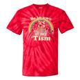 Autism Awareness Tie-Dye T-Shirt | Fun Raccoon Meme Design Red Tie-Dye Autism Awareness Tie-Dye T-Shirt | Fun Raccoon Meme Design Red Tie-Dye