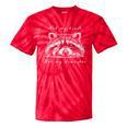 Cute Baby Raccoon Tie-Dye T-Shirt - Unique Style Expression Red Tie-Dye