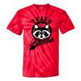 Raccoon Meme Tie-Dye T-Shirt - Cute Trash Panda Theme, Unisex Tee Red Tie-Dye