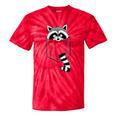 Raccoon Tie-Dye T-Shirt | Casual, Cartoon Animal | Classic Fit Red Tie-Dye Raccoon Tie-Dye T-Shirt | Casual, Cartoon Animal | Classic Fit Red Tie-Dye