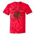 Sarcastic Raccoon Tie-Dye T-Shirt - Not My Trash Theme for Casual Fun Red Tie-Dye