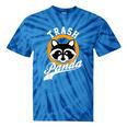 Raccoon Tie-Dye T-Shirt | Cute Trash Panda Design | Cartoon Style Blue Tie-Dye