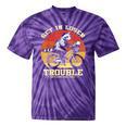 Get In Loser Tie-Dye T-Shirt | Raccoon Opossum Theme | Unisex Fun Wear Purple Tie-Dye Get In Loser Tie-Dye T-Shirt | Raccoon Opossum Theme | Unisex Fun Wear Purple Tie-Dye