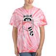 Raccoon Tie-Dye T-Shirt | Casual, Cartoon Animal | Classic Fit Coral Tie-Dye Raccoon Tie-Dye T-Shirt | Casual, Cartoon Animal | Classic Fit Coral Tie-Dye