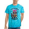 Cute Tie-Dye Racoon T-Shirt - Small, Colorful, Fun Vibe Turquoise Tie-Dye Cute Tie-Dye Racoon T-Shirt - Small, Colorful, Fun Vibe Turquoise Tie-Dye