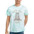 Cute Sarcastic Raccoon Tie-Dye T-Shirt - Playful Unisex Small Mint Tie-Dye