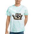 Funny Racoon Tie-Dye T-Shirt - Quirky Quote on Waste Management Mint Tie-Dye Funny Racoon Tie-Dye T-Shirt - Quirky Quote on Waste Management Mint Tie-Dye