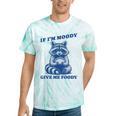 Moody Raccoon Tie-Dye Unisex T-Shirt | Fun Trash Panda Meme Mint Tie-Dye Moody Raccoon Tie-Dye Unisex T-Shirt | Fun Trash Panda Meme Mint Tie-Dye