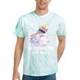 Tie-Dye Raccoonicorn T-Shirt | Trash Panda Unicorn Design Mint Tie-Dye