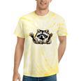 Funny Racoon Tie-Dye T-Shirt - Quirky Quote on Waste Management Yellow Tie-Dye Funny Racoon Tie-Dye T-Shirt - Quirky Quote on Waste Management Yellow Tie-Dye