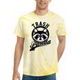 Raccoon Meme Tie-Dye T-Shirt - Cute Trash Panda Theme, Unisex Tee Yellow Tie-Dye