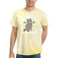 Raccoon Trash Panda | Tie-Dye Gym T-Shirt for Workout Enthusiasts Yellow Tie-Dye Raccoon Trash Panda | Tie-Dye Gym T-Shirt for Workout Enthusiasts Yellow Tie-Dye
