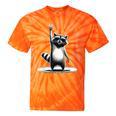 Autistic Raccoon Tie-Dye T-Shirt - Fun Meme Design for Awareness Orange Tie-Dye Autistic Raccoon Tie-Dye T-Shirt - Fun Meme Design for Awareness Orange Tie-Dye