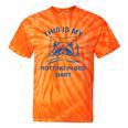 Raccoon Meme Tie-Dye T-Shirt | Funny Sarcastic Lounge Wear Orange Tie-Dye Raccoon Meme Tie-Dye T-Shirt | Funny Sarcastic Lounge Wear Orange Tie-Dye