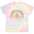 Autism Awareness Tie-Dye T-Shirt | Fun Raccoon Meme Design Hazy Rainbow Tie-Dye Autism Awareness Tie-Dye T-Shirt | Fun Raccoon Meme Design Hazy Rainbow Tie-Dye