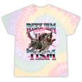 Autism Meme Tie-Dye T-Shirt | Unique Racoon Design Hazy Rainbow Tie-Dye Autism Meme Tie-Dye T-Shirt | Unique Racoon Design Hazy Rainbow Tie-Dye