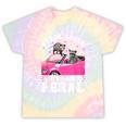 Get In Loser We’re Going Feral Tie-Dye T-Shirts - Meme Style Hazy Rainbow Tie-Dye